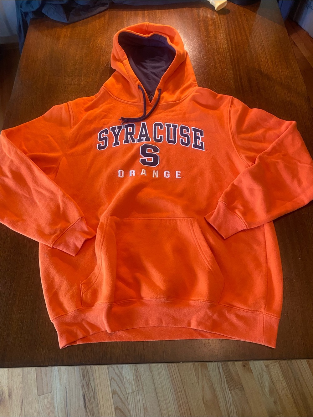 Colosseum Syracuse Orange Men’s Size Large Pullover Hoodie Sweatshirt Vintage